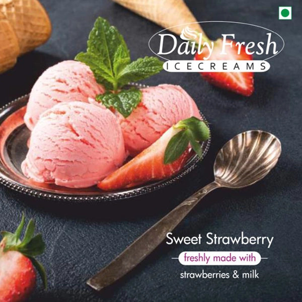 ICE CREAMS Sweet Strawberry.